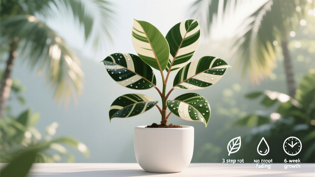 How to Propagate Variegated Rubber Plant (2026)