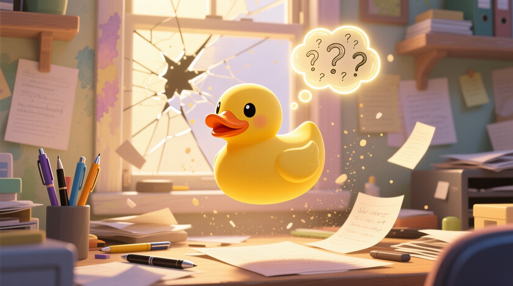solve your own problems with the rubber duck trick