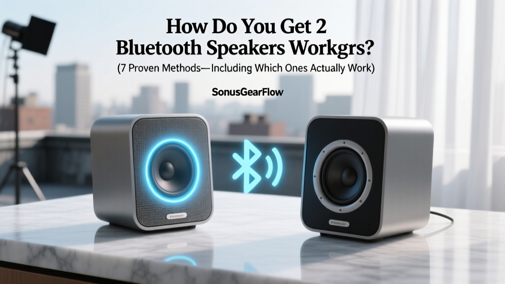How Do You Get 2 Bluetooth Speakers (2026)