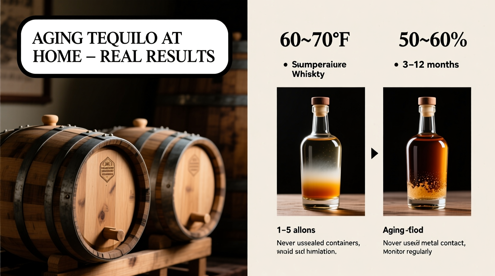 can you age tequila at home like whiskey methods that actually work