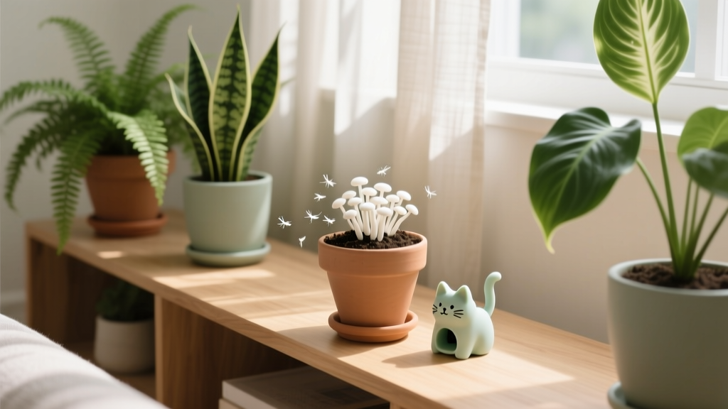 Toxic To Cats How To Get Rid Of Plant Gnats Indoor Plants