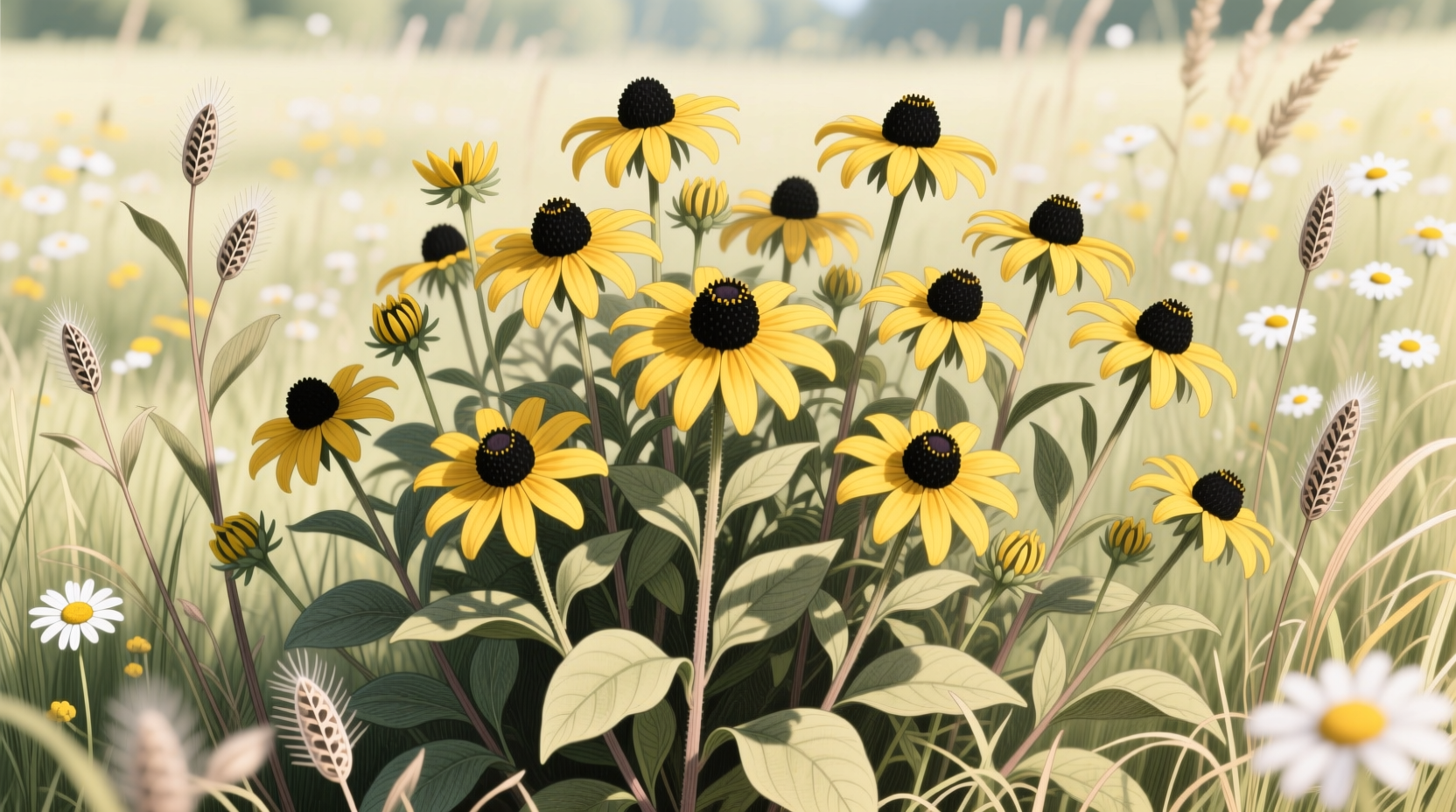 black eyed susan planting