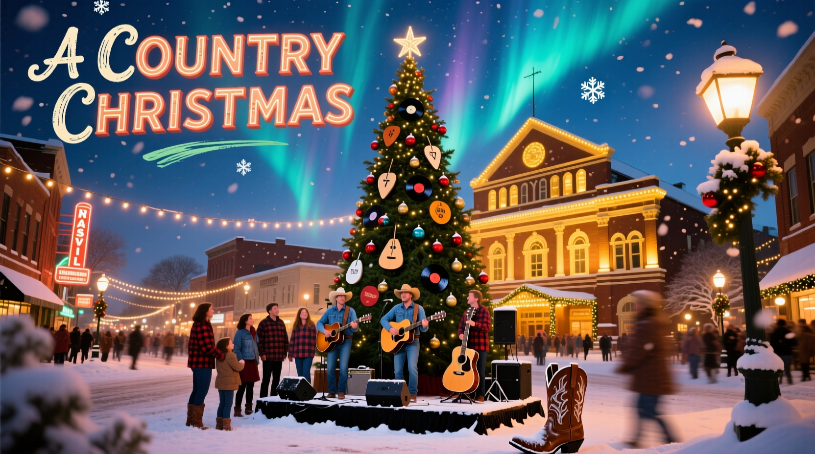 a nashville country christmas