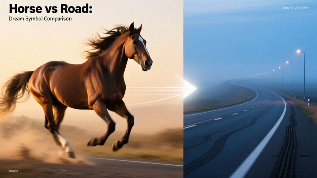 Horse vs Road: Dream Symbol Comparison