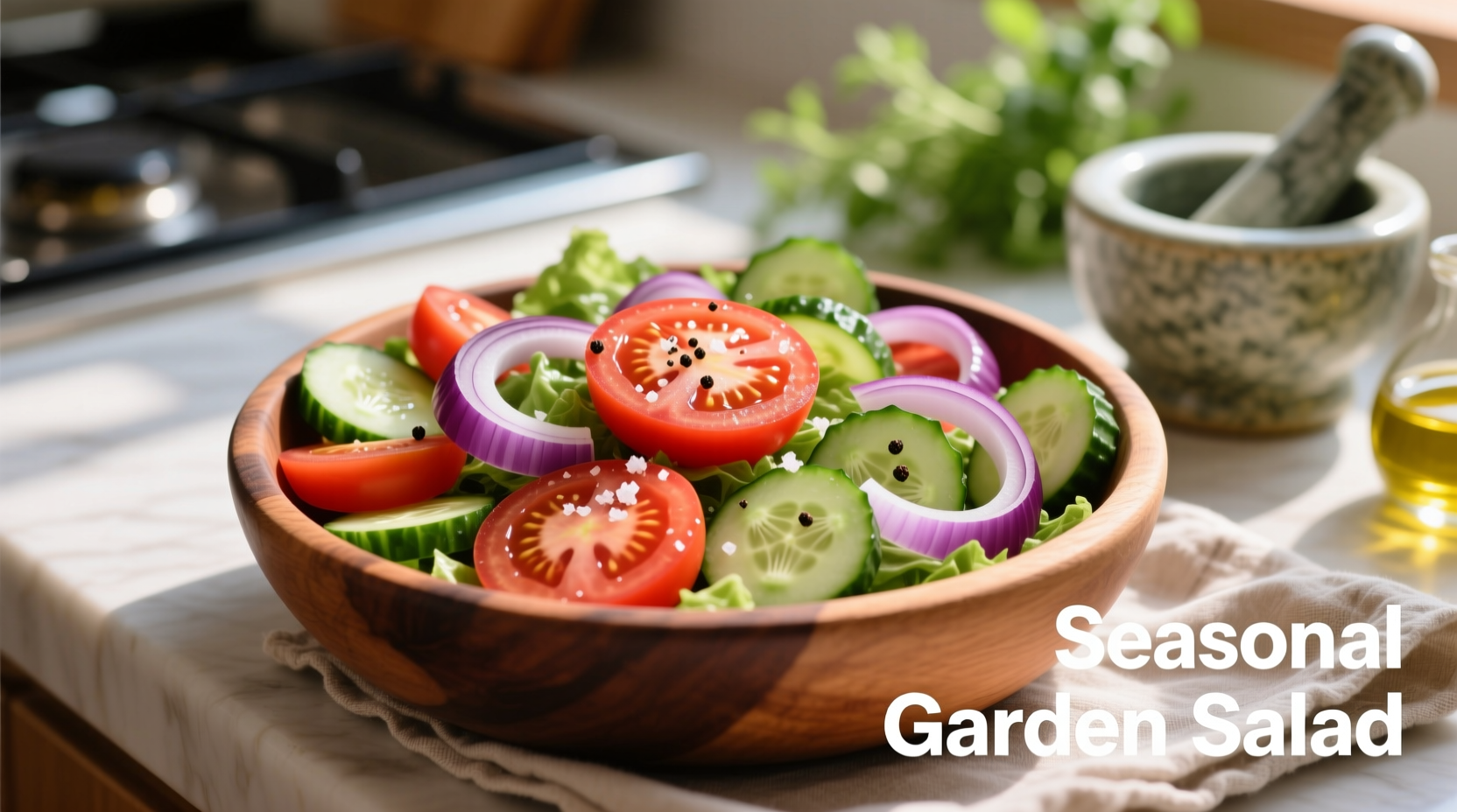 Perfect Tomato Cucumber Onion Salad Recipe in 5 Minutes