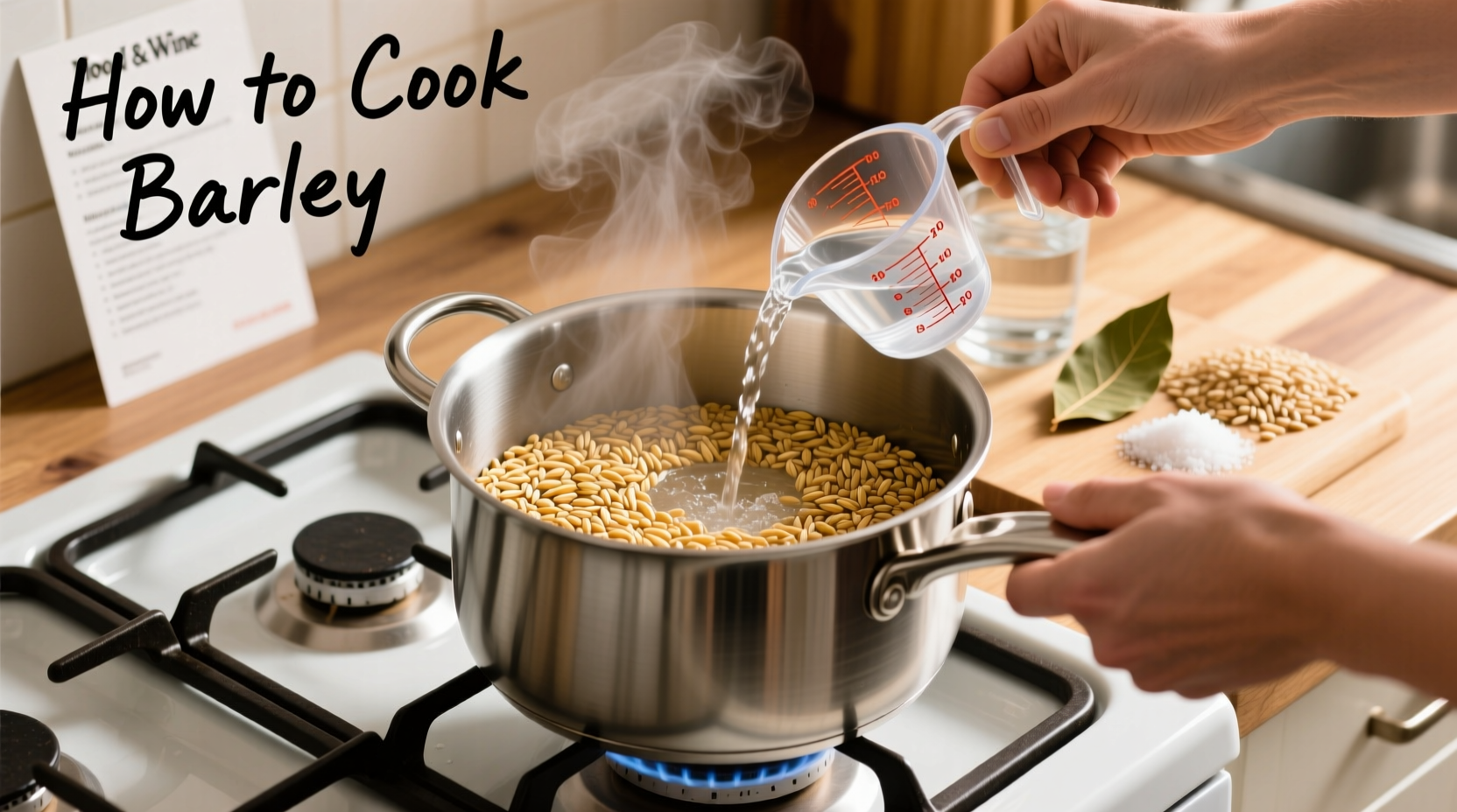 how to cook barley