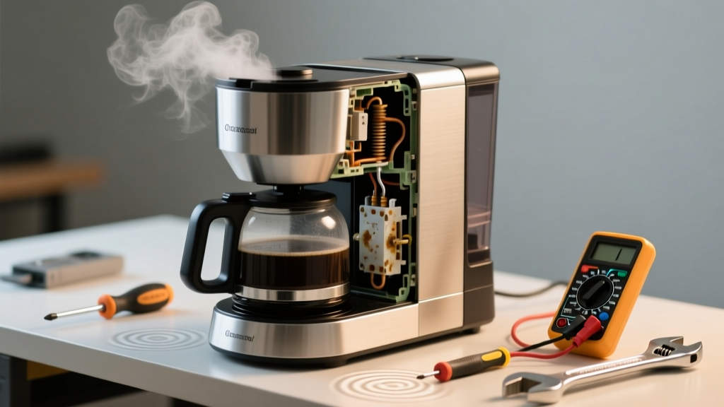 Fix Coffee Maker Not Heating & Making Noise