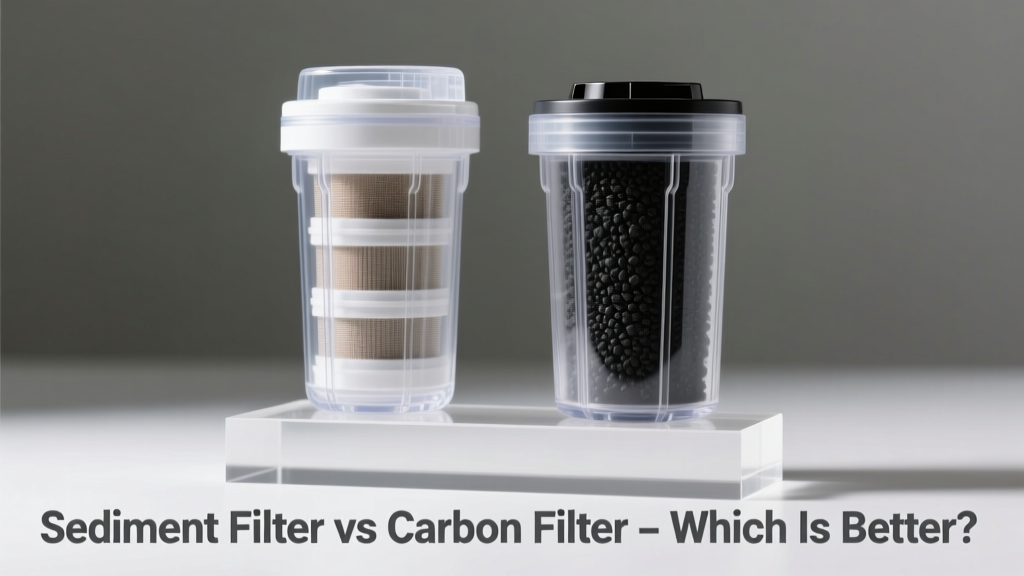 Sediment Filter vs Carbon Filter: Which Is Better?