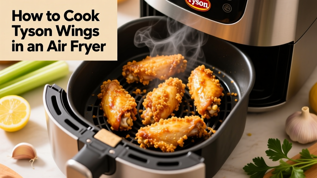 How to Cook Tyson Wings in an Air Fryer (Crispy & Juicy!)