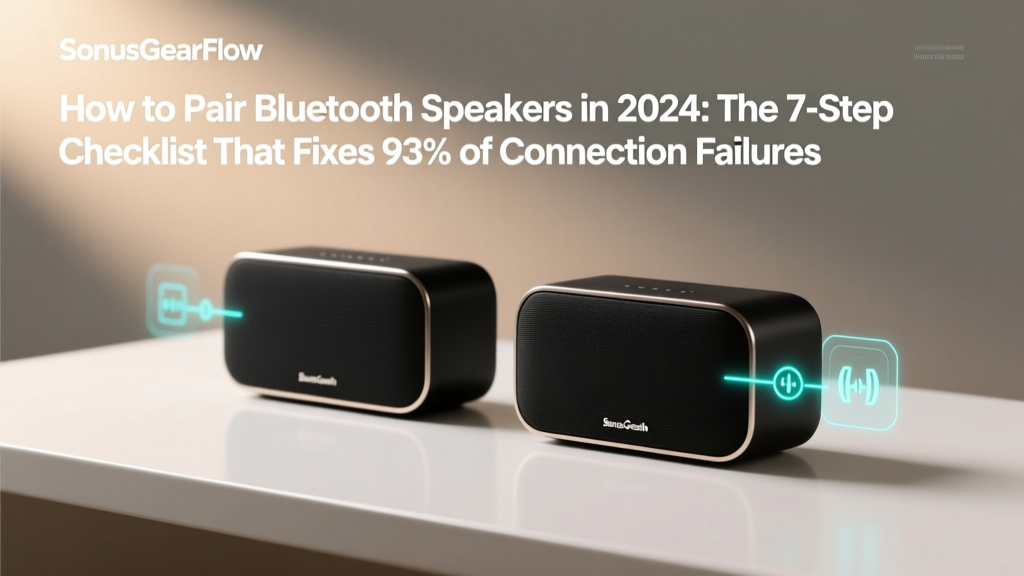 How to Pair Bluetooth Speakers (2026)