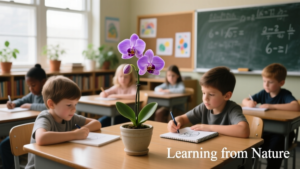 Orchids in Early Childhood Education: Cultivating Curiosity, Care, and Cognitive Growth