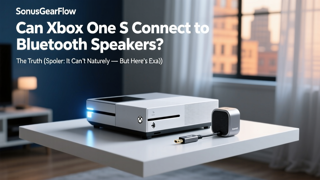 Xbox One S Bluetooth Speakers: 3 Workarounds (2026)