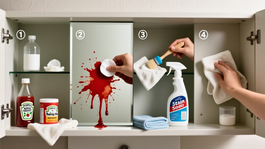 Tested: How to Get Ketchup Out of Medicine Cabinet Fast