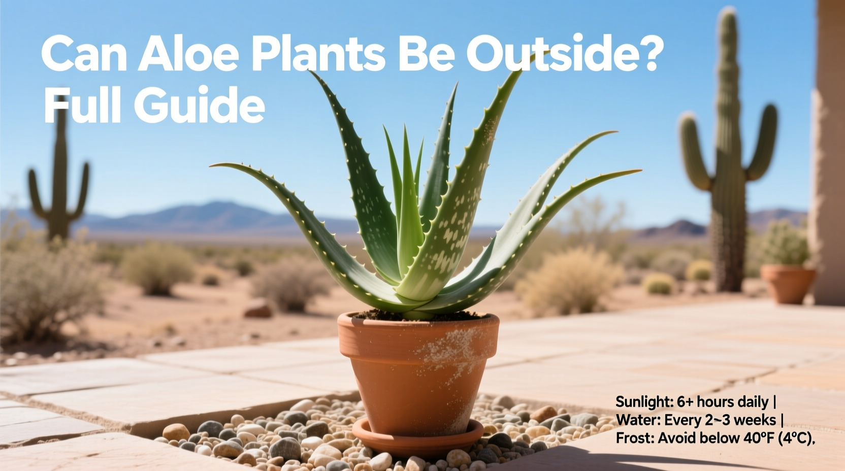 Grow Aloe Outdoors: 5 Zones & Tips | TheHomeSprouts