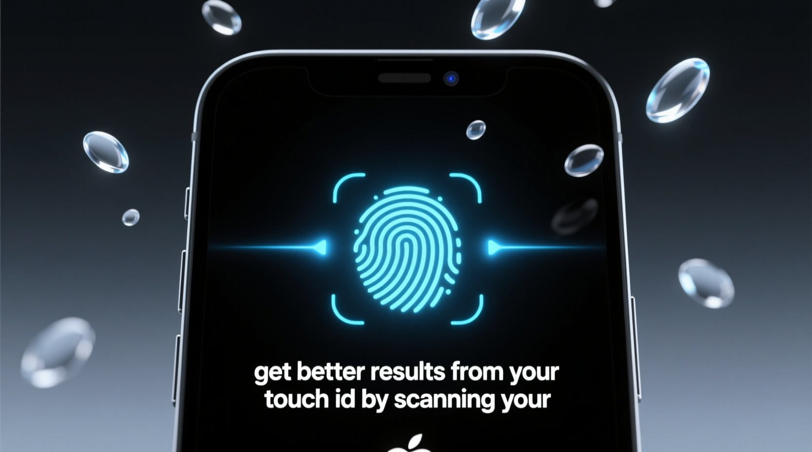 get better results from your touch id by scanning your
