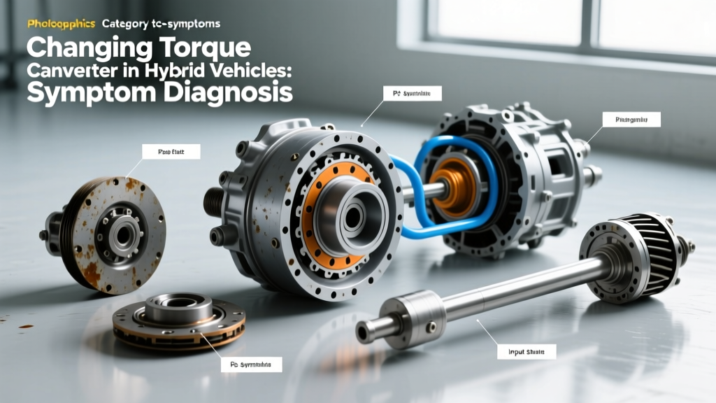 Changing Torque Converter in Hybrid Vehicles: Symptom Diagnosis