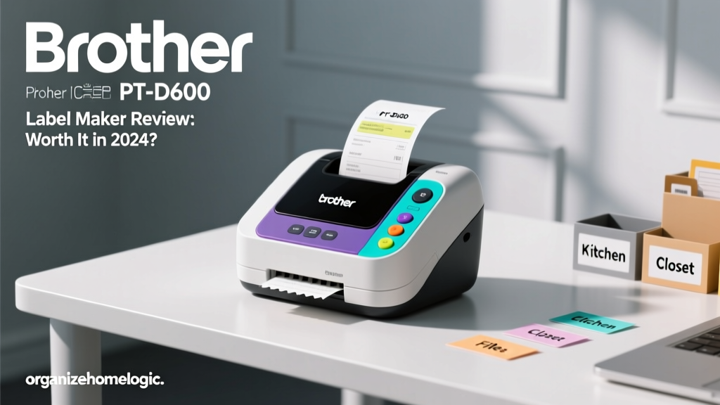Brother PT-D600 Label Maker Review: Worth It in 2024?