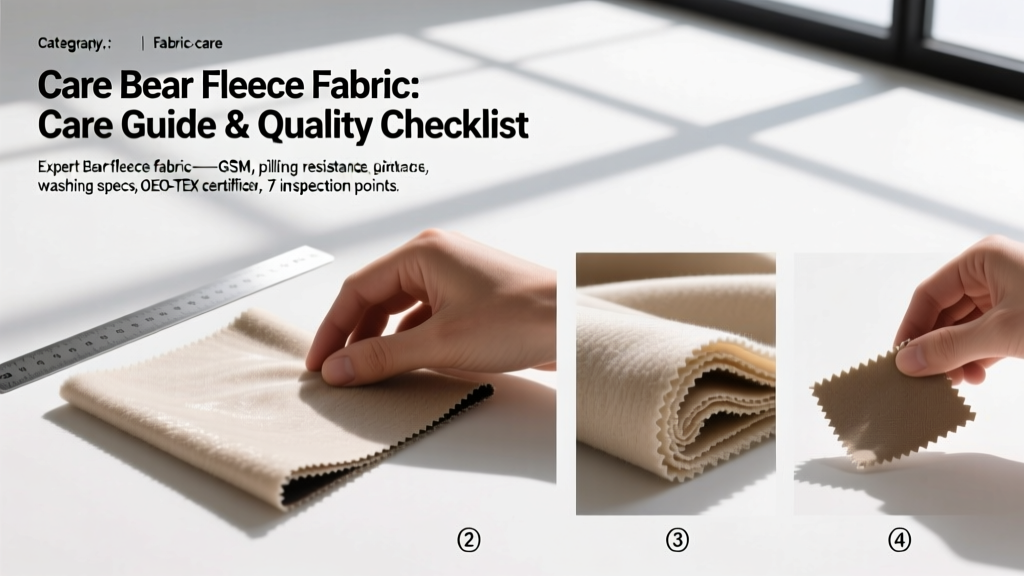Care Bear Fleece Fabric: Care Guide & Quality Checklist