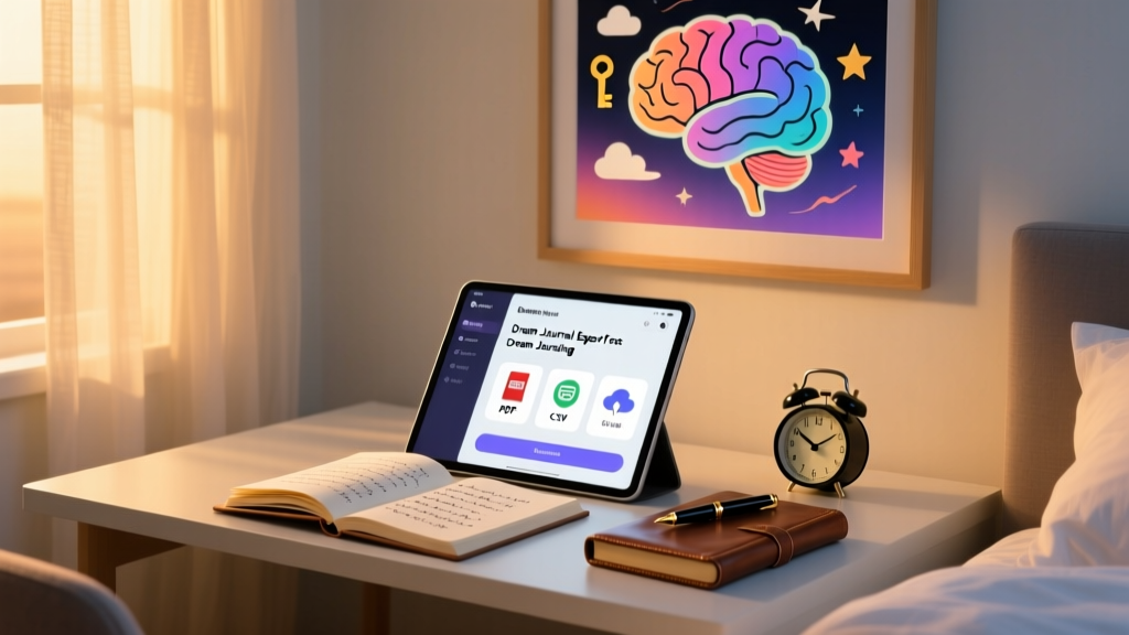 Dream Journal Export Formats: Dream Journaling