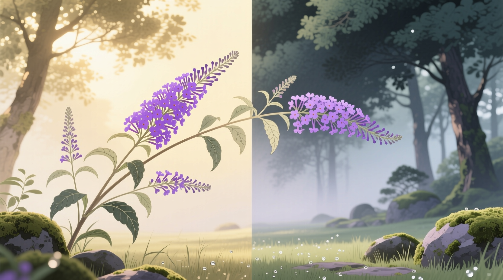 buddleia sun or shade