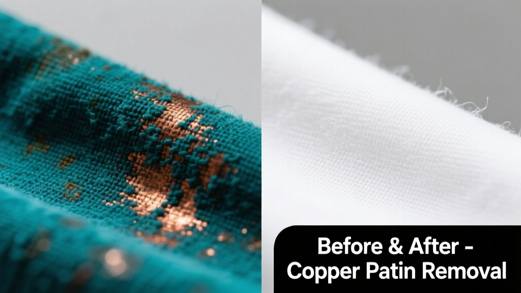 How to Remove Copper Patina from Cotton Fabric
