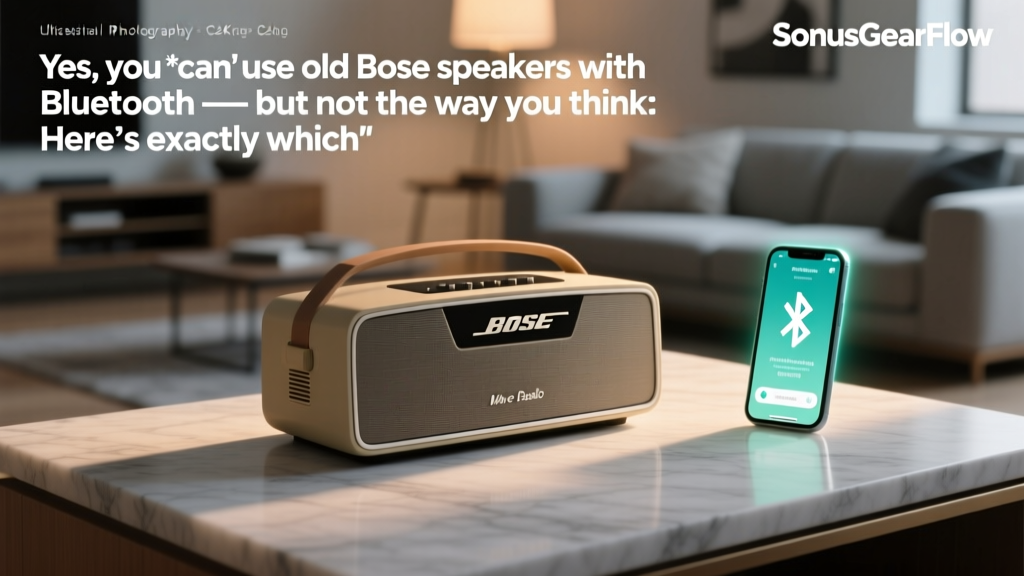 Bose Speakers Bluetooth Adapter: Works & Warnings (2026)