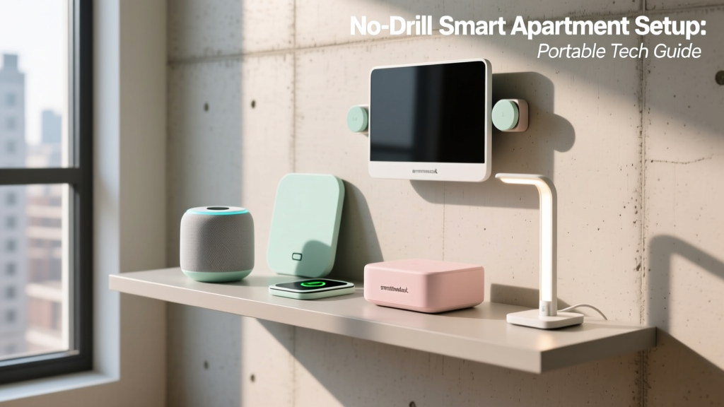 No-Drill Smart Apartment Setup: Portable Tech Guide