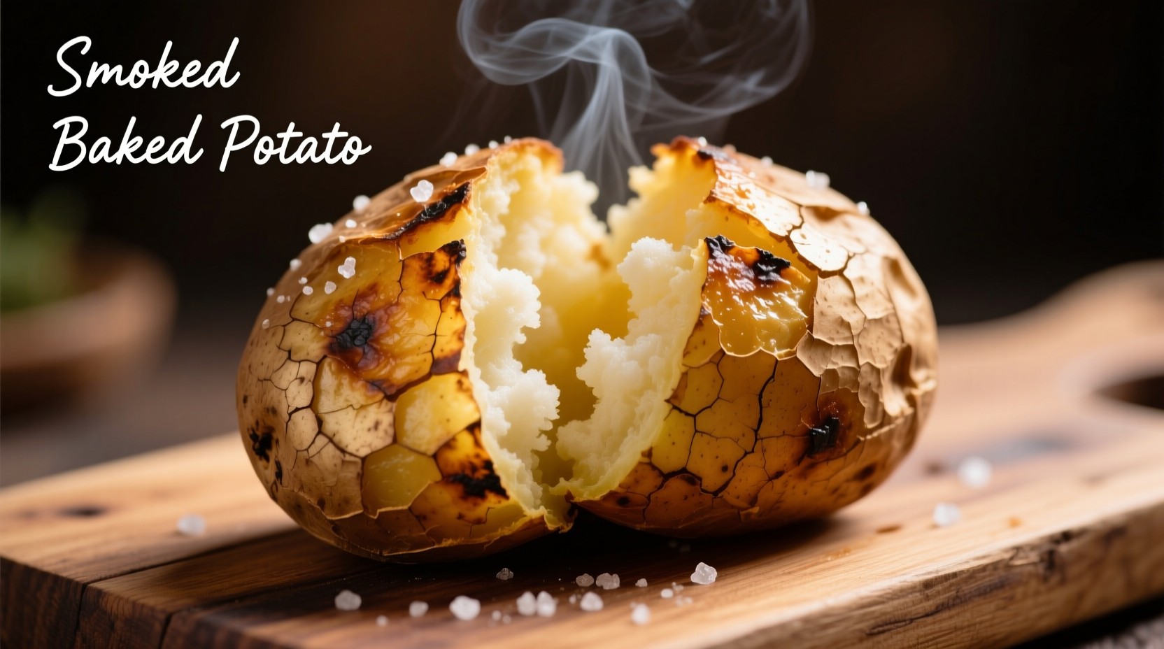 smoked baked potatoes  crispy skin  fluffy interior guide
