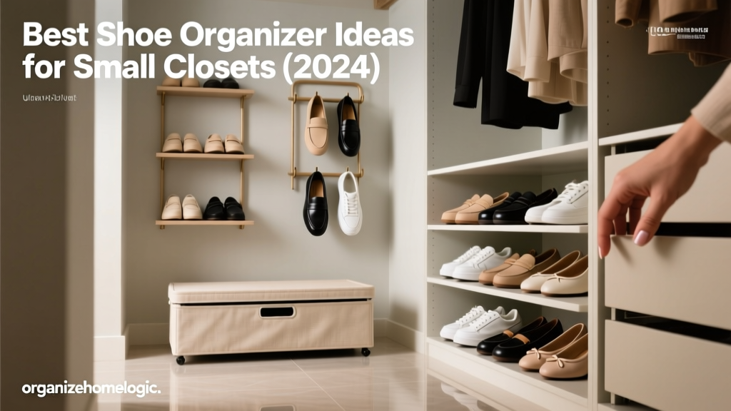 Best Shoe Organizer Ideas for Small Closets (2024)