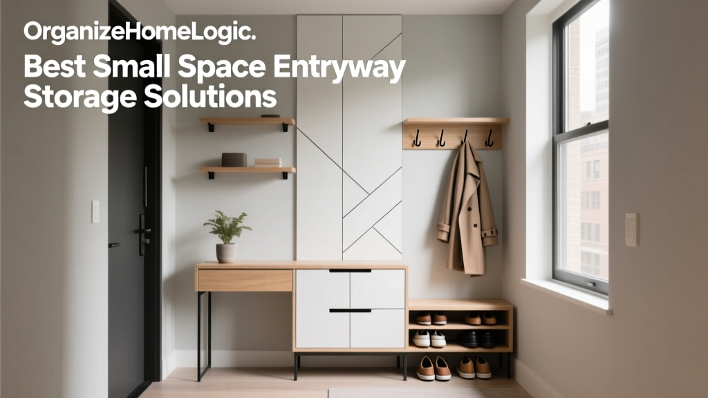 Best Small Space Entryway Storage Solutions