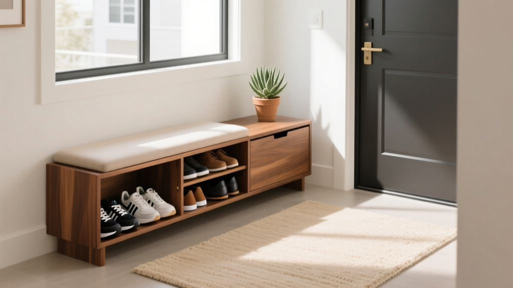 Best Shoe Storage Bench for Small Spaces (2024)