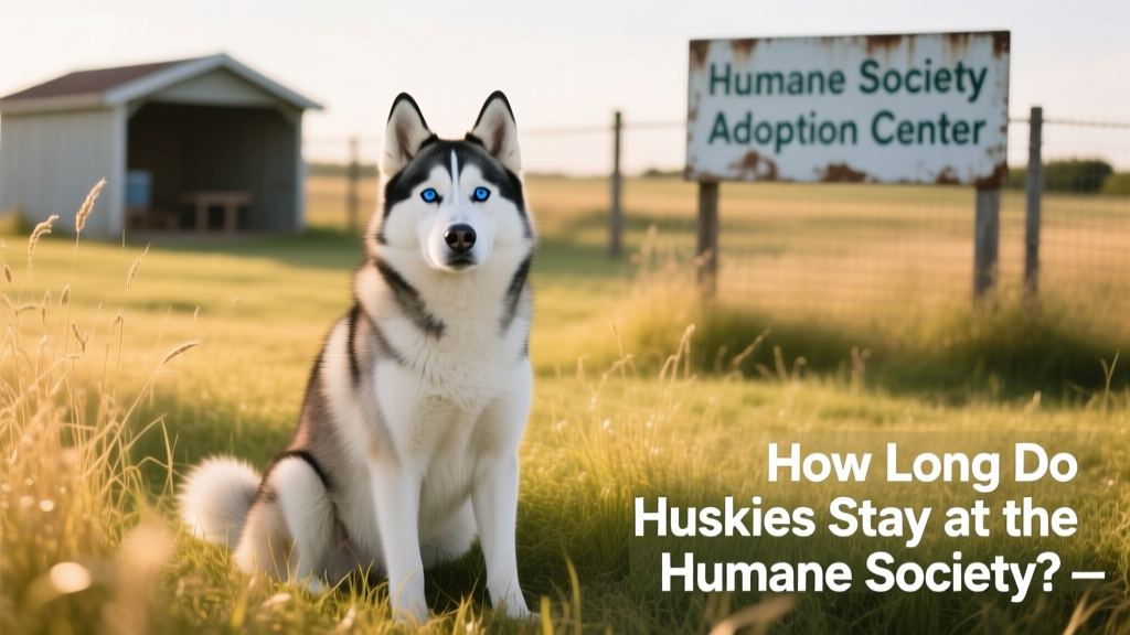 A calm, well-groomed Siberian Husky sitting patiently on a grassy field with a gentle expression