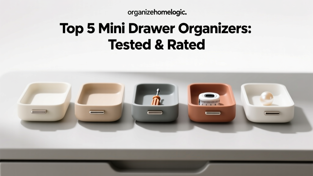 Top 5 Mini Drawer Organizers: Tested & Rated