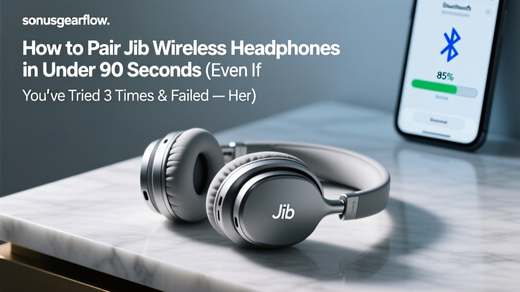 Jib Wireless Headphones Pairing Guide (2026)