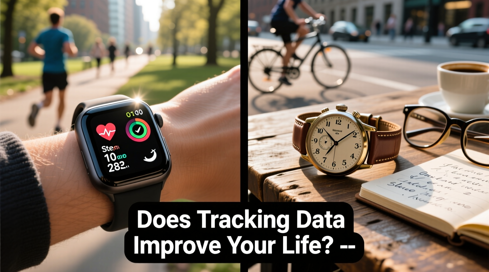 smartwatch vs classic watch does the tracking data actually improve your life
