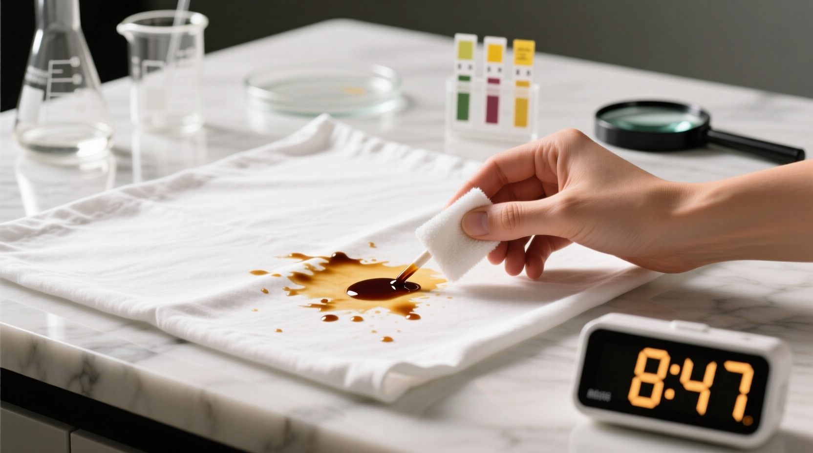 how to remove soy sauce stains from white tablecloths