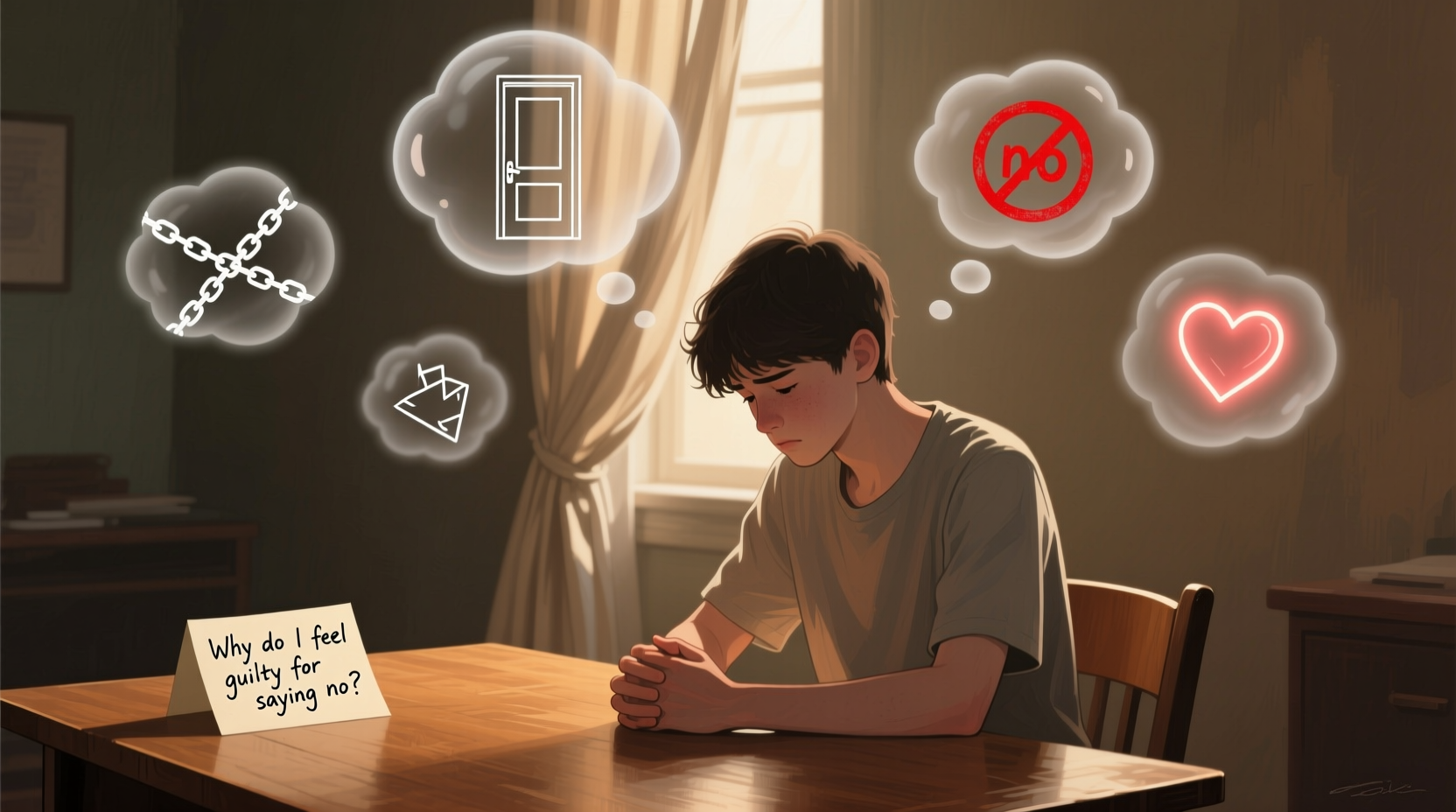 why do i feel guilty for saying no and how to change that