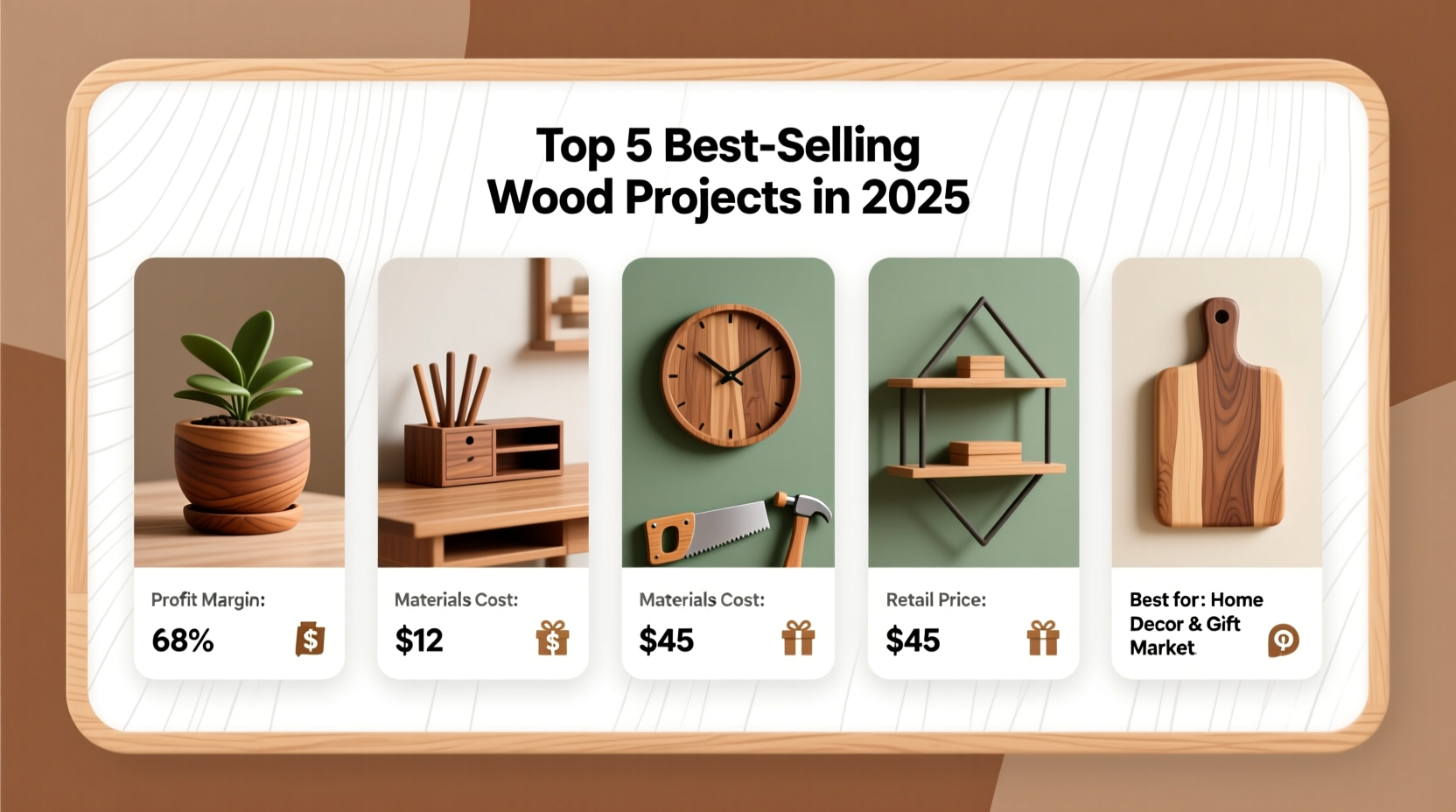 best selling wood projects