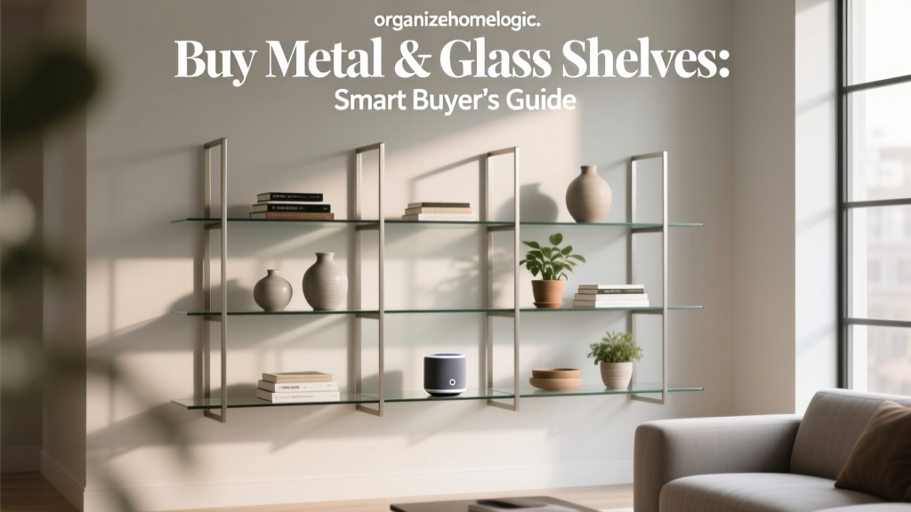 Buy Metal & Glass Shelves: Smart Buyer’s Guide