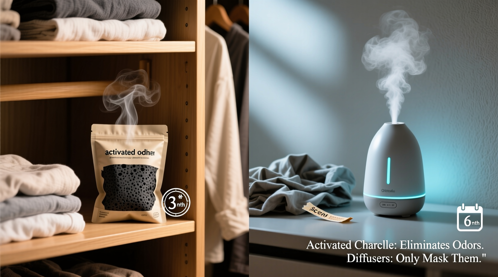 closet odor elimination charcoal wins