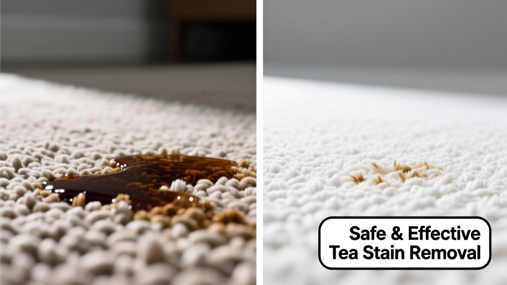 How to Remove Tea Stains from Carpet Safely