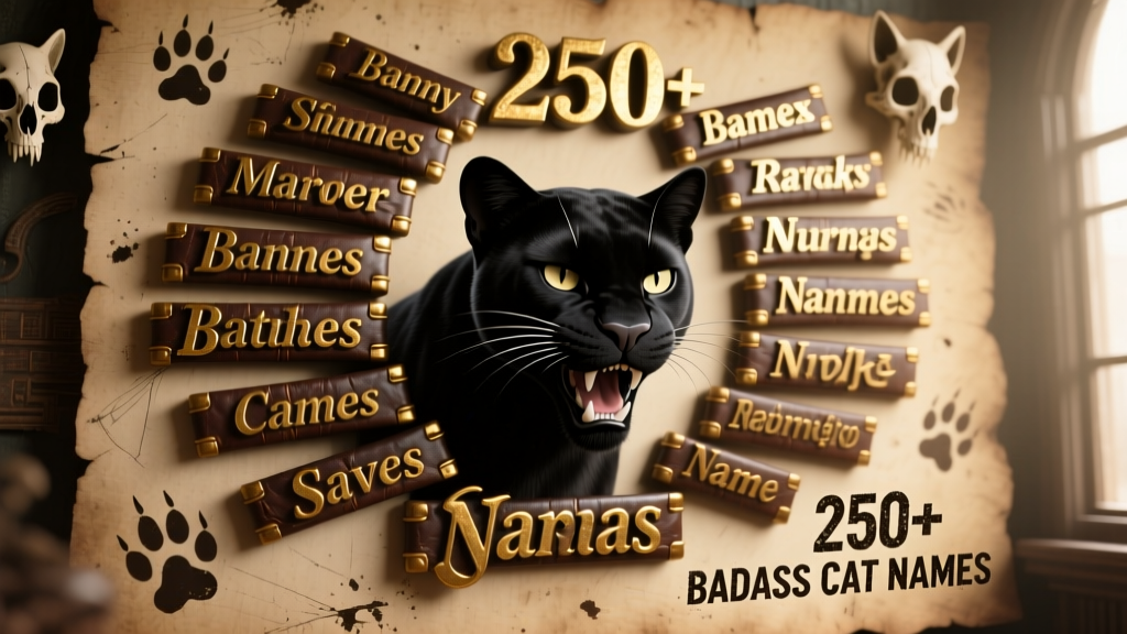 250+ Badass Cat Names for Your Ferocious Feline