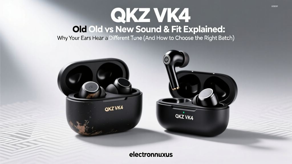 QKZ VK4 Old vs New Sound & Fit Explained: Why Your Ears Hear a Different Tune (And How to Choose the Right Batch)