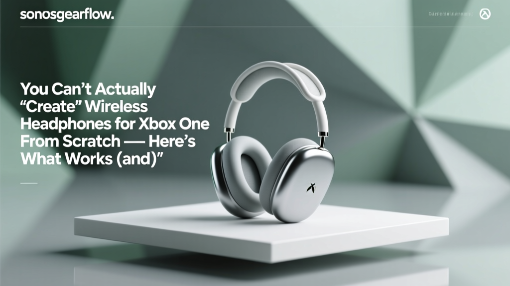 How To Create Wireless Headphones For Xbox One
