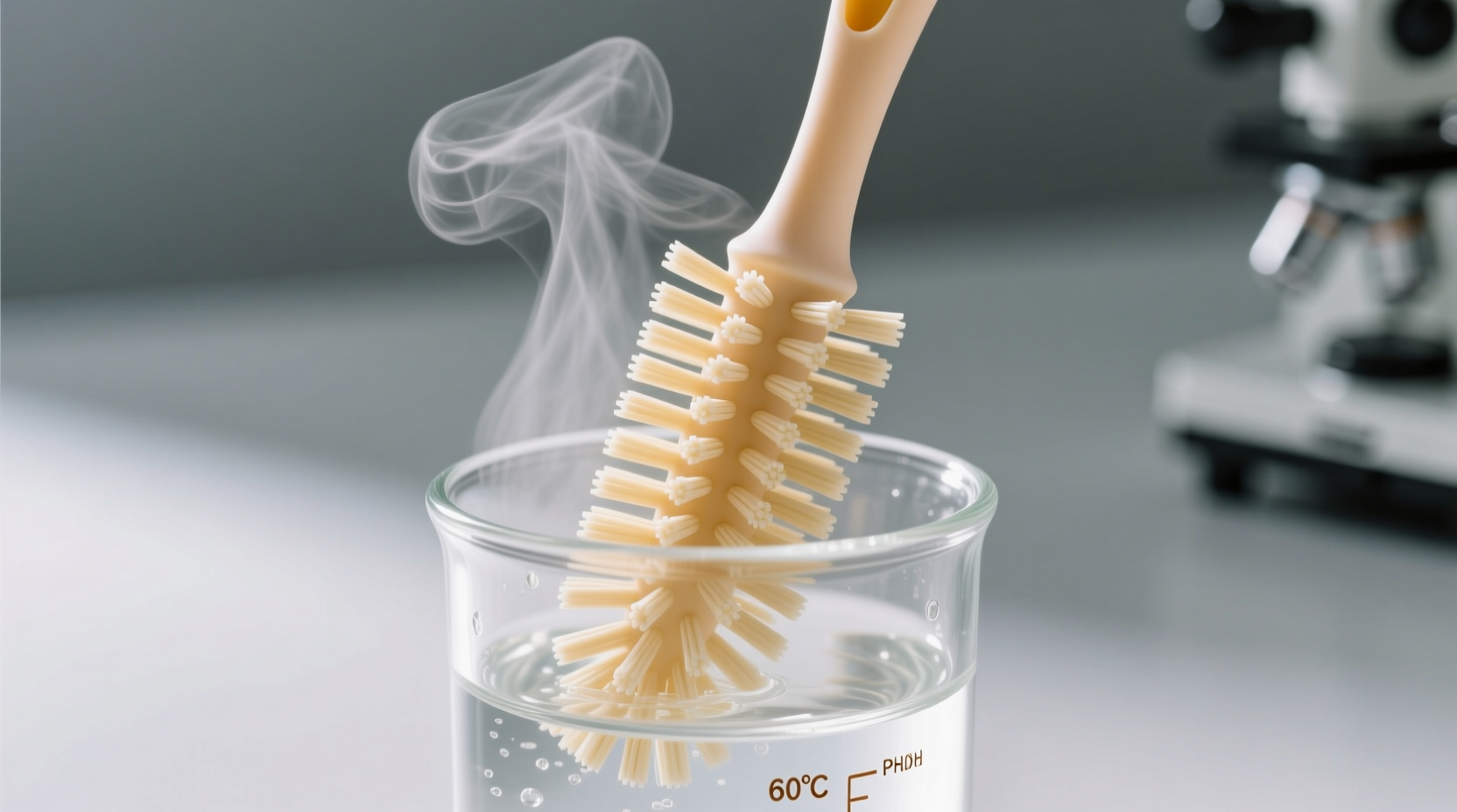 eco friendly cleaning tips for silicone baby brushes