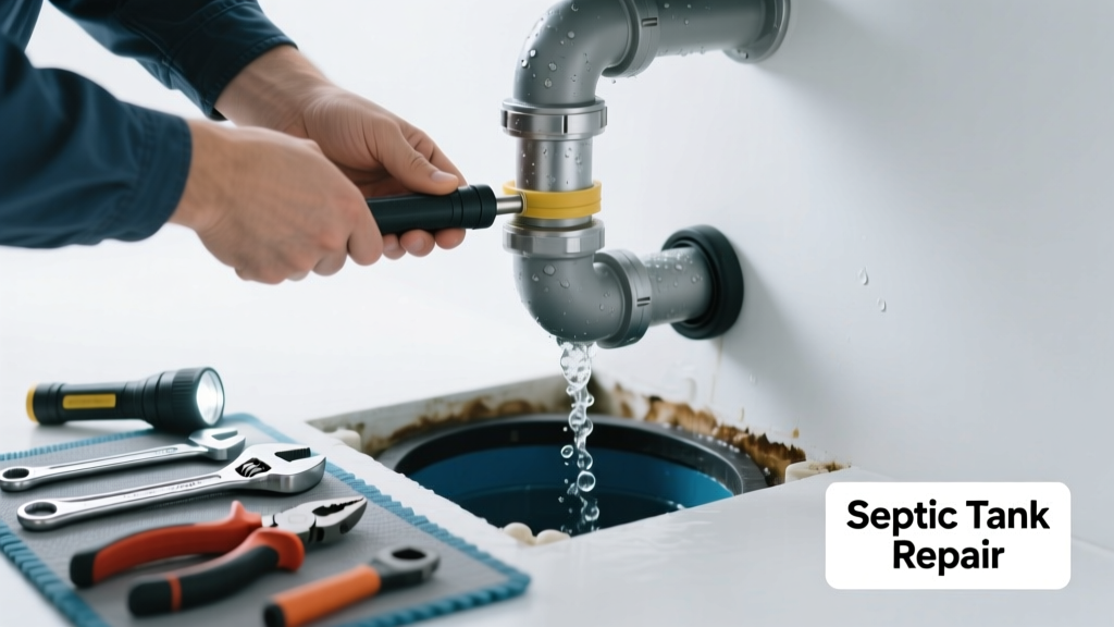 Fixing Septic Tank Smell with Gurgling or Bubbling Noises