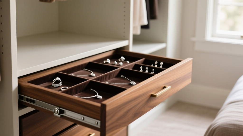 California Closets Jewelry Drawers: Smart Storage