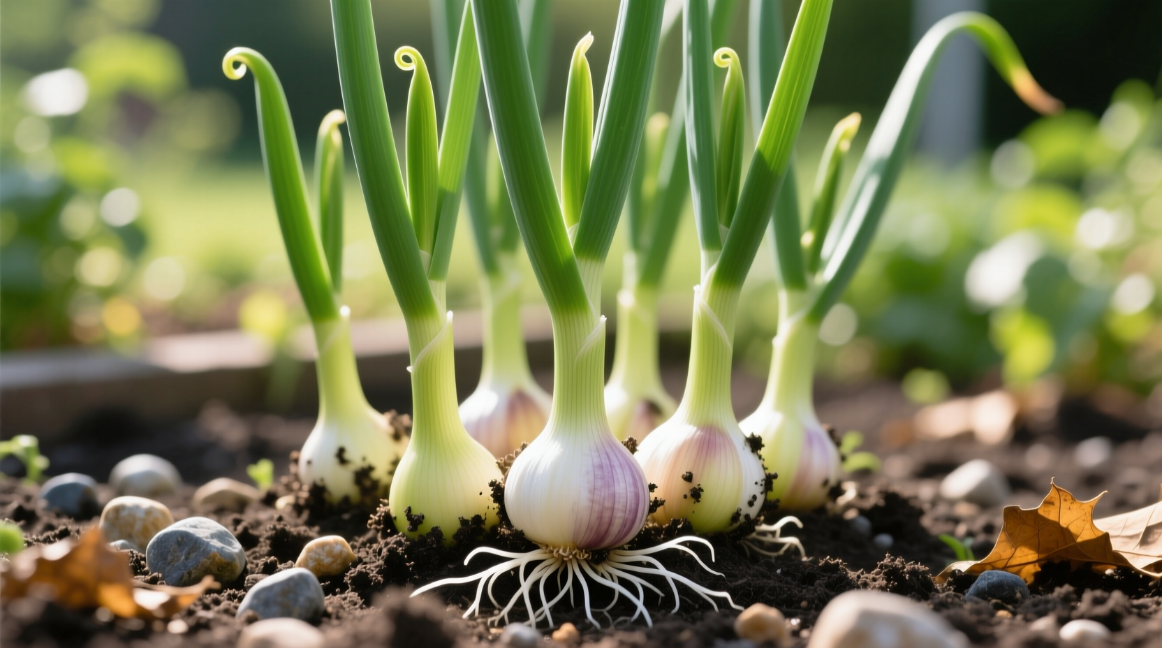 What Garlic Looks Like Growing: Complete Visual Guide