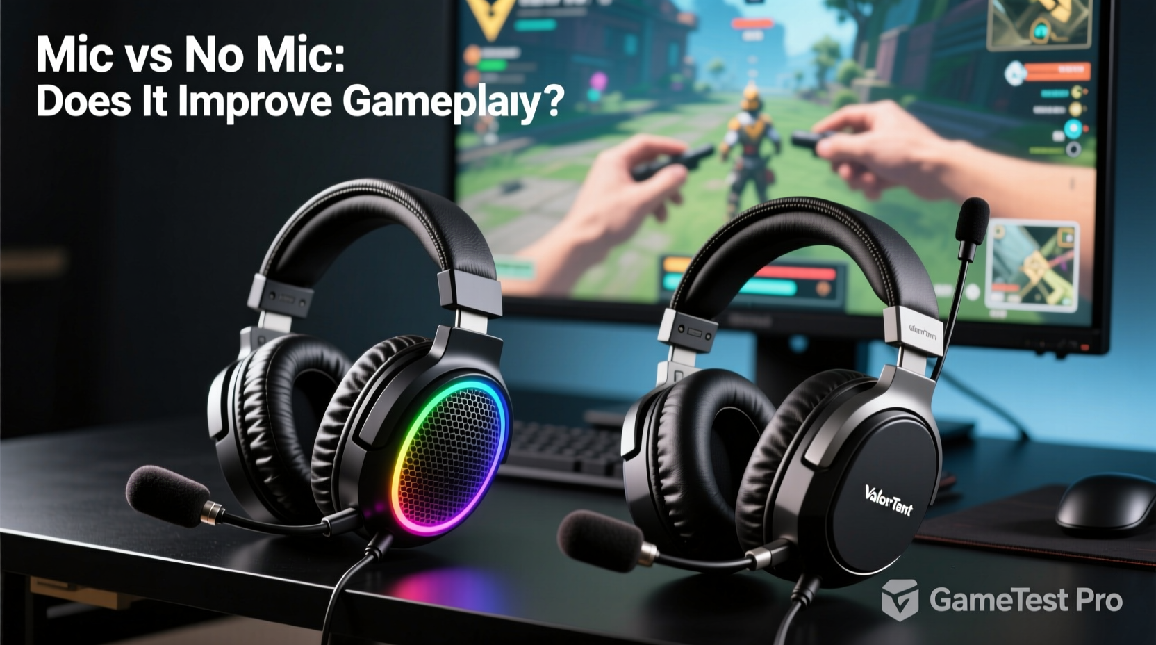 gaming headsets with mic vs without mic which one actually improves your gameplay experience