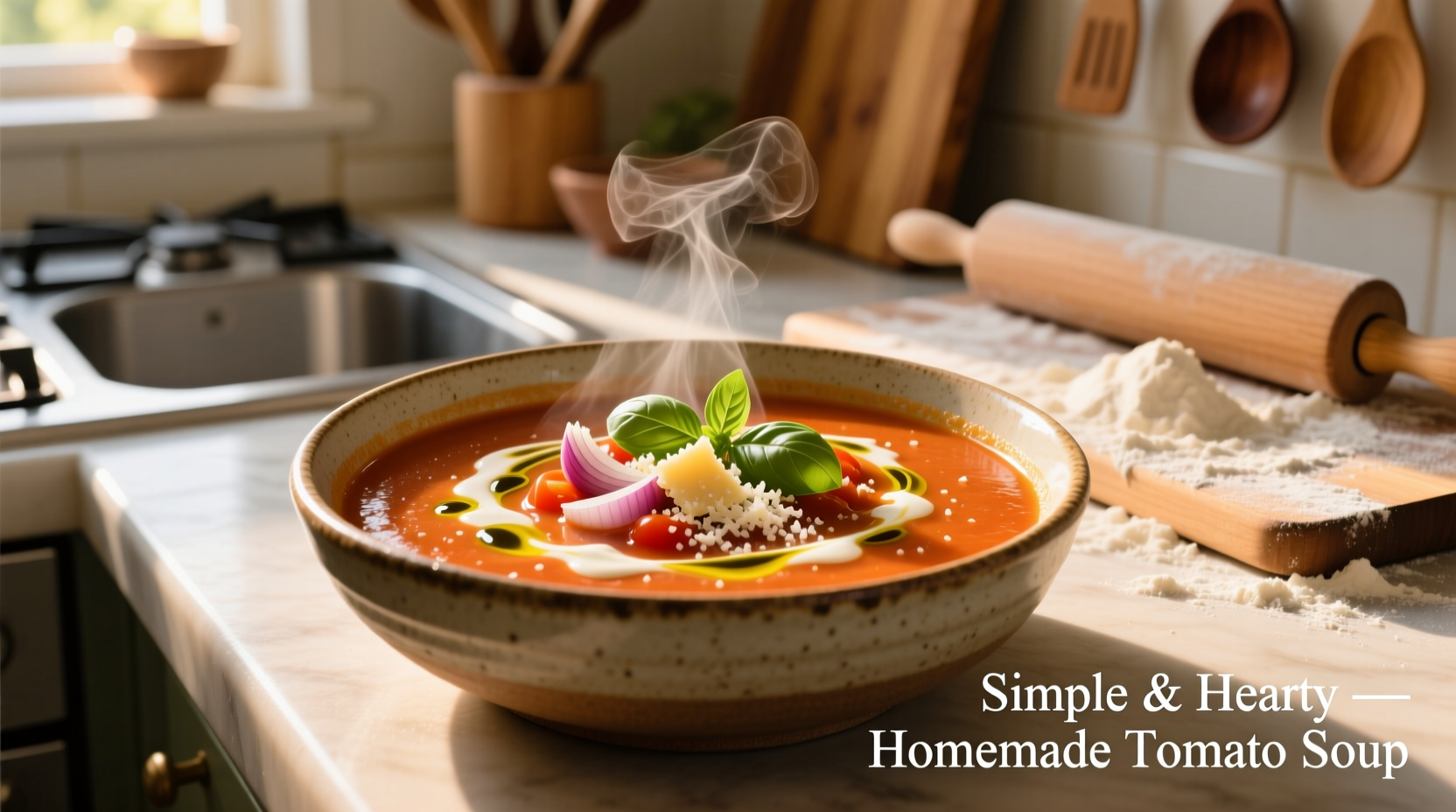 Perfect Homemade Tomato Soup Using Canned Tomatoes Recipe
